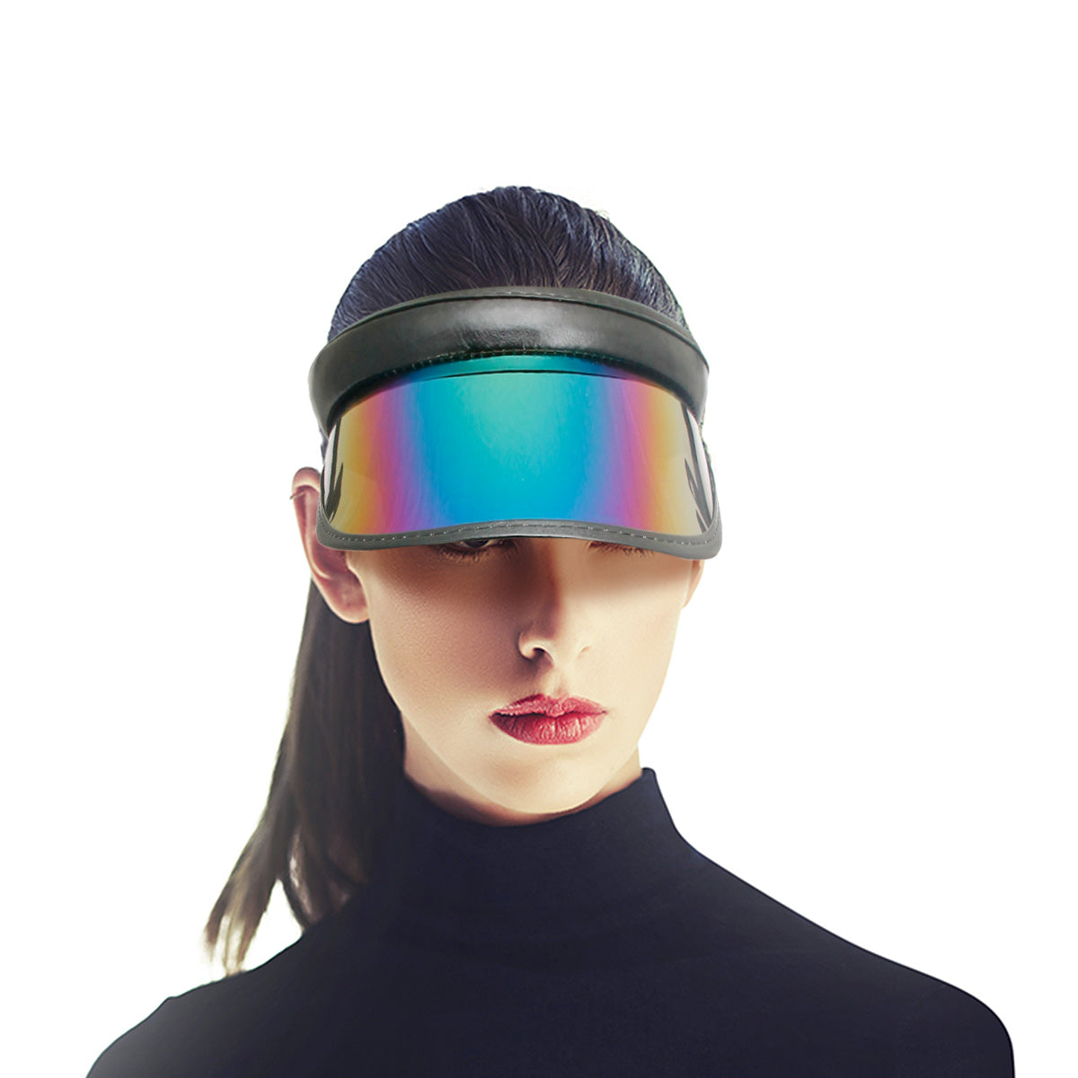 Black Sun Visor Hat